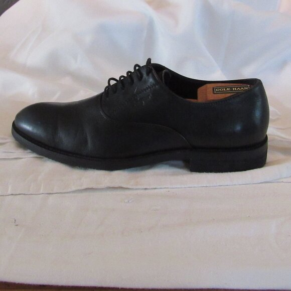 Salvatore Ferragamo Black Lace-Up Oxfords Size 43 EUR; Size 9 US Made in Italy - Picture 5 of 15
